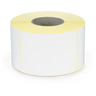 Étiquette papier blanc mat pour imprimante jet d'encre couleur 50 x 25 mm diamètre 76 mm (colis de 2450)