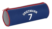 Trousse scolaire Antoine Griezmann en nylon pour enfant - Bleu