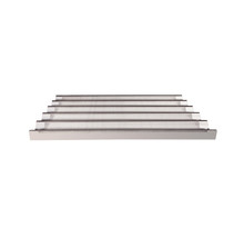 Plaque en aluminium perforée - 5 canaux - 600x400 - venix