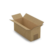 Caisse carton brune simple cannelure RAJA 25x10x10 cm (colis de 25)
