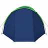 vidaXL Tente de camping pour 4 personnes Bleu marine/vert