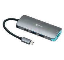 I-TEC Station d'accueil I-tec USB Type C pour Notebook/Tablette PC/ PC de bureau/Smartphone - 60 W - 3 xUSB 3.0