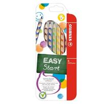 Etui de 6 Crayon de couleur ergonomique EASYcolors Start Gaucher STABILO