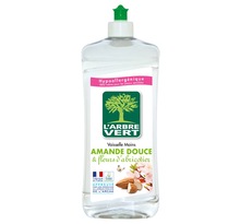 L'Arbre Vert L’Arbre Vert Vaisselle & Mains Hypoallergénique à l’Amande Douce & Fleurs d’Abricotier 750ml (lot de 6)