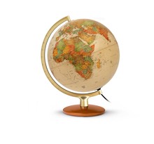 Globe terrestre lumineux 30 cm 'Premium' Antique JPC