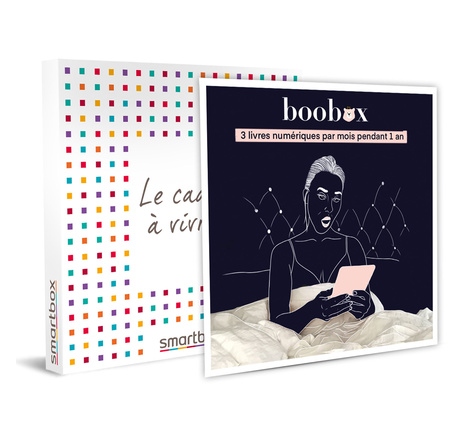 SMARTBOX - Coffret Cadeau - Abonnement surprise d'1 an à 3 livres numériques personnalisés par mois -
