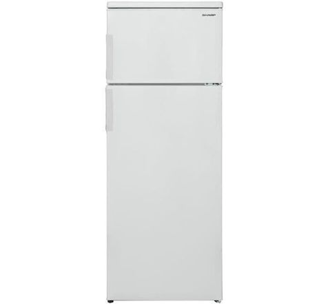 Sharp réfrigérateur 2 portes  213 l  blanc