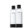 MYSODA - Pack de 2 bouteilles Black PET et Biocomposite 1L