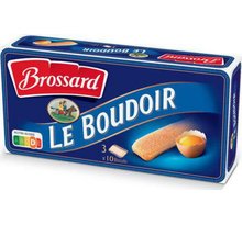 BROSSARD 30 BOUDOIRS FAM. 175G BISCUITERIE BISCUITS AIDES CULINAIRES