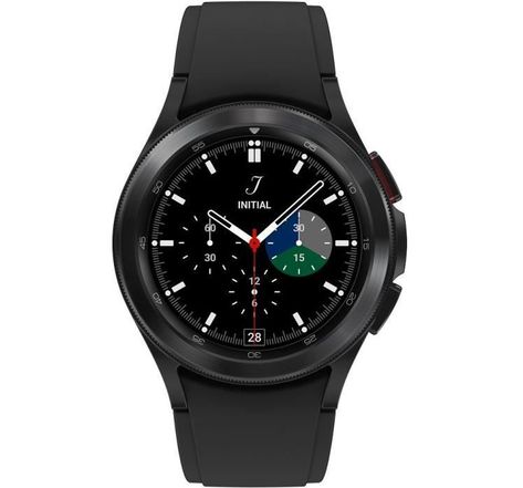 Samsung galaxy watch4 classic 3 05 cm (1.2") super amoled 42 mm 4g noir gps (satellite)