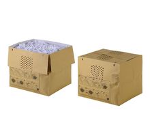 Sacs en papier recyclé pour destructeurs de documents Auto+ 600X/M, 80 l, marron (paquet 50 unités)