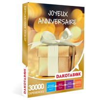 Dakotabox - coffret cadeau - joyeux 
anniversaire