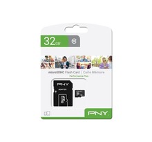 PNY Carte mémoire MicroSD 32Go Performance Plus C10