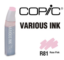 Encre Various Ink pour marqueur Copic R81 Rose Pink