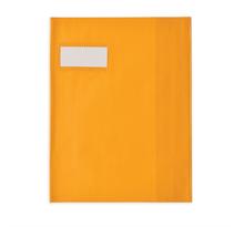 Protège-cahier Styl'SMS 17x22 cm pvc 120 avec Porte-étiquette Orange ELBA