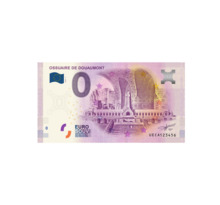 Billet souvenir de zéro euro - Ossuaire de Douaumont - France