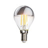 Ampoule led (p45) silver  culot e14  3 8w cons. (30w eq.)  350 lumens  lumière blanc chaud