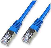 Câble/Cordon réseau RJ45 Catégorie 6 FTP (F/UTP) Droit 3m (Bleu)