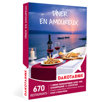 DAKOTABOX - Coffret Cadeau - Dîner en amoureux - 670 restaurants de tradition, tables bistronomiques et brasseries