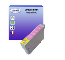 Cartouche Compatible pour Epson T0806 (C13T08064010)  Light Magenta - T3AZUR