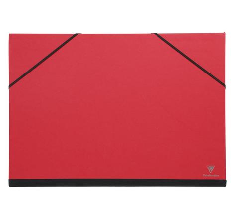 Carton à Dessin 28x38cm Rouge CLAIREFONTAINE