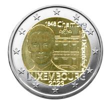 2 euro commemorative 2023 : luxembourg (175  ans de la chambre des députés)