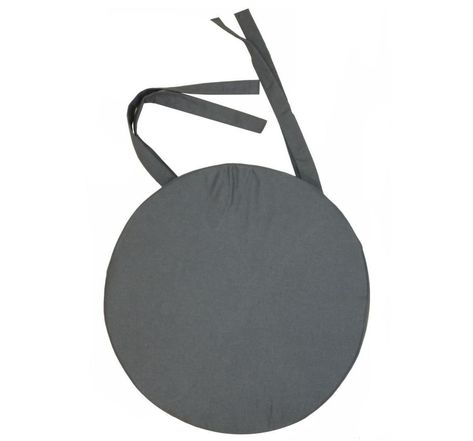 Galette de chaise ronde en coton 40 cm
