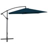 Vidaxl parasol en porte-à-faux 3 m bleu