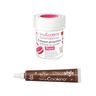 Stylo chocolat + colorant alimentaire rose