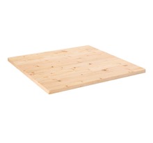 vidaXL Dessus de table 70x70x2 5 cm bois de pin massif