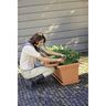 ELHO Jardiniere Green Basics 100 - Terre cuite doux - Extérieur - XXL - L 44,5 x W 96,6 x H 39,3 cm