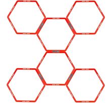 Avento grille d'agilité 6 pcs hexagone