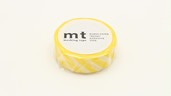 Masking tape mt rayures jaune - stripe lemon