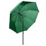vidaXL Parapluie de pêche Vert 300x240 cm