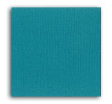 Papier scrapbooking mahé bleu pétrole 30,5x30,5 cm - draeger paris