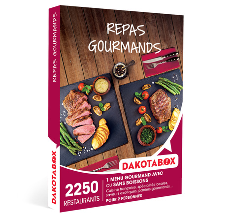 DAKOTABOX - Coffret Cadeau Repas gourmands - Gastronomie
