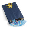 Pochette cadeau kraft bleu marine 12 x 19 x 4,5 cm (colis de 250)