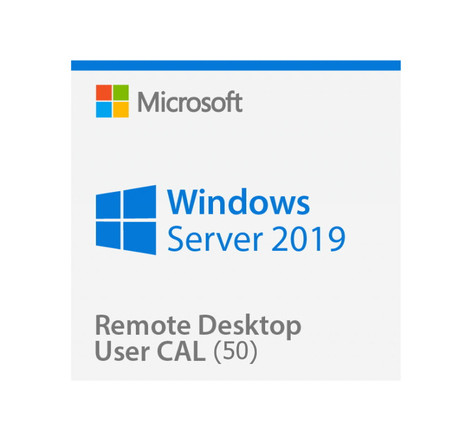 Microsoft windows server 2019 remote desktop services (rds) 50 user connections - clé licence à télécharger
