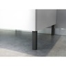 Germania Table de chevet GW-California 41x40x60 cm Blanc et marbre