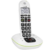 Téléphone sans fil Doro PhoneEasy® 115 avec répondeur - Blanc