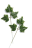 Branche 3 feuilles de lierre panache factice x12 H43cm D22cm superbe