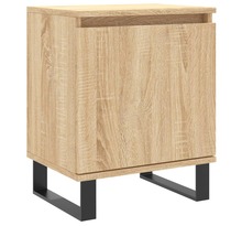 vidaXL Table de chevet chêne sonoma 40x30x50 cm bois d'ingénierie