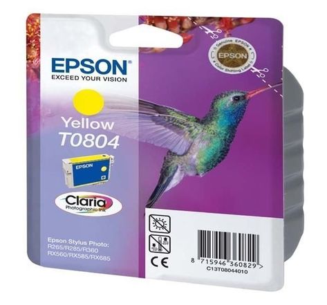 Epson t0804 colibri cartouche d'encre jaune