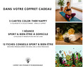 COFFRET CADEAU SPORT & BIEN-ÊTRE FUTURE MAMAN – À DOMICILE