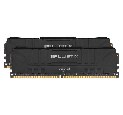 BALLISTIX - Mémoire PC RAM - 16Go (2x8Go) - 3000MHz - DDR4 - CAS 15 (BL2K8G30C15U4B)