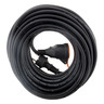 Rallonge étanche 2P H05VV-F 2x 1 5mm² 40m avec clip de fixation orange - Zenitech