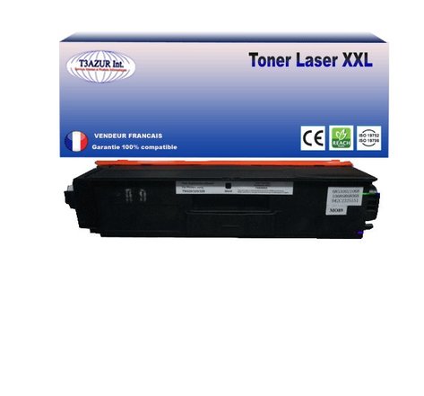 Toner compatible avec Brother TN325 TN326  pour Brother DCP-9055CDN, DCP-9270CDN, DCP-L8400CDN, L8450CDW Noire - 4 000 pages - T3AZUR