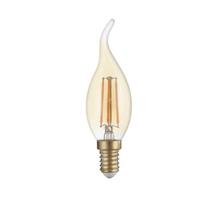 Ampoule e14 led flamme filament 4w t35 - blanc chaud 2300k - 3500k - silamp