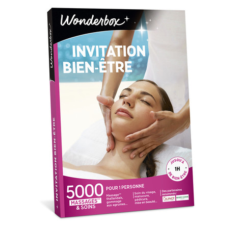 Coffret cadeau - WONDERBOX - Invitation Bien-Être