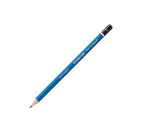 Crayon Papier Mars Lumograph 100 Mine 2 mm Bleu B STAEDTLER